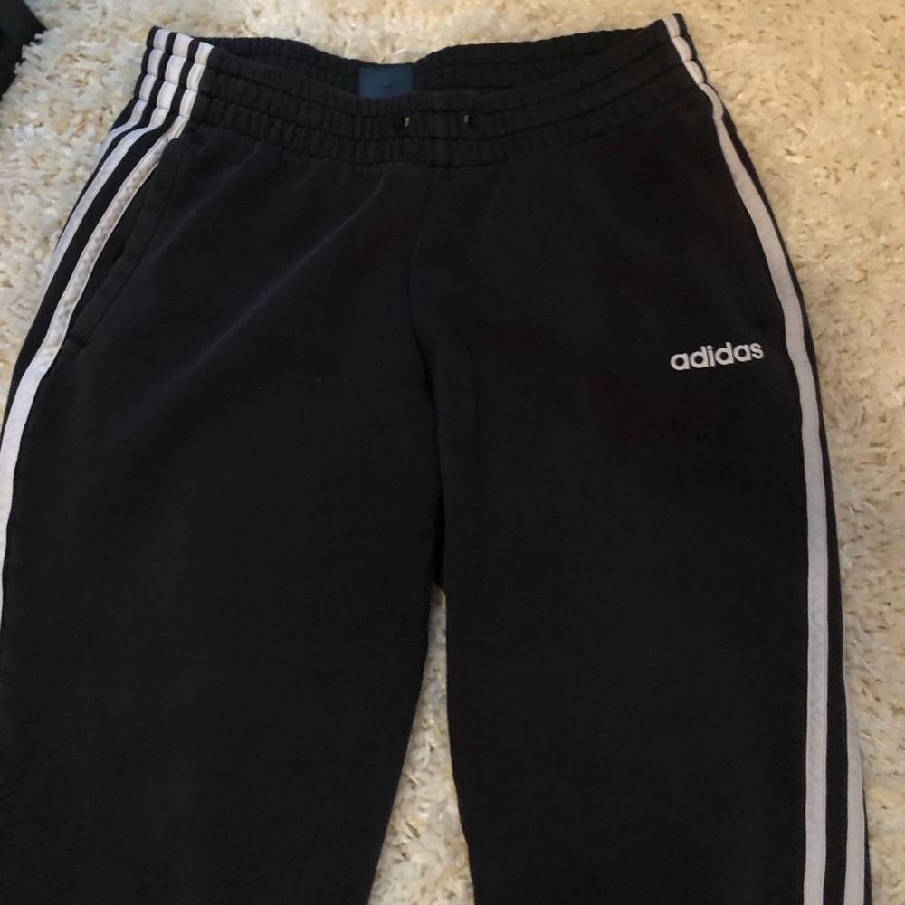 Two pairs Adidas sweat pants